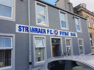 Stranraer F C Fitba Bar