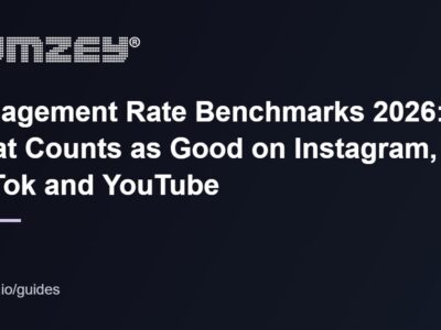 Engagement rate benchmarks 2026 by platform and tier (engagement rate benchmarks guide)
