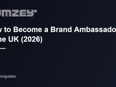 How to become a brand ambassador in the UK 2026 (brand ambassador guide)