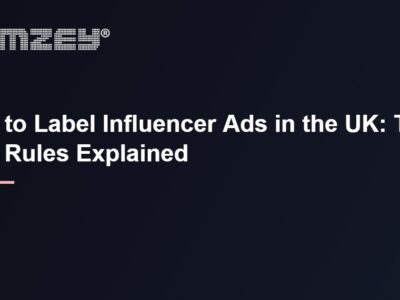Influencer ad rules in the UK and how to label a paid post