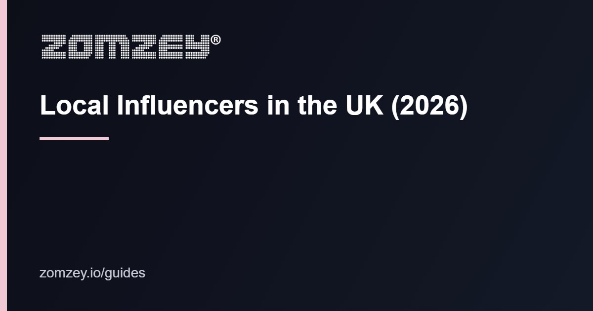 Local influencers in the UK 2026: rates for restaurants, gyms and salons