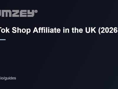 TikTok Shop affiliate commission rates and creator tiers in the UK 2026