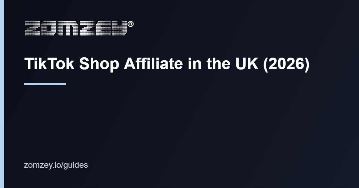 TikTok Shop affiliate commission rates and creator tiers in the UK 2026